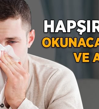 Hapşırınca / Aksırınca Okunacak Dua
